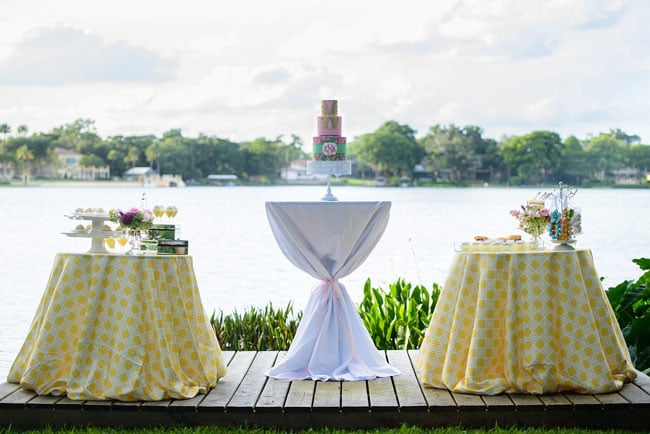 Lilly Pulitzer Inspired Bridesmaid Luncheon Ideas