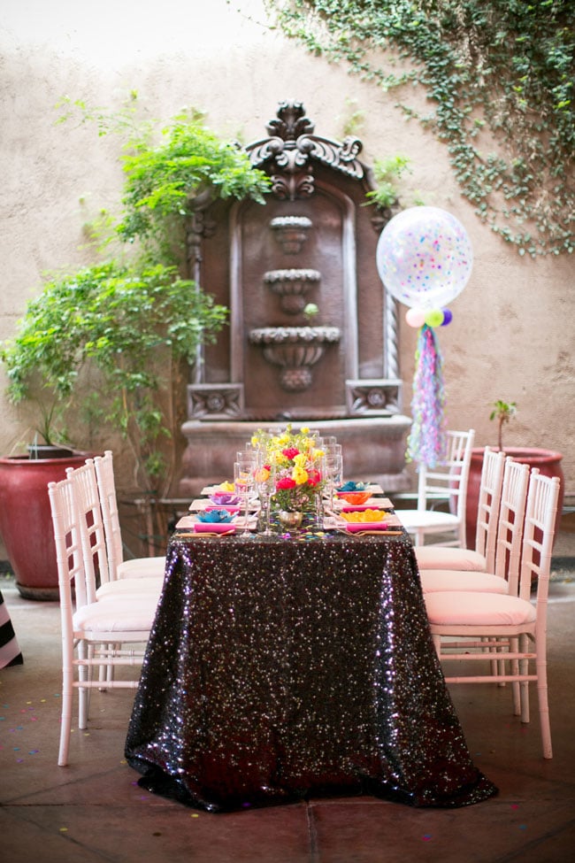 Flirty Thirty Themed Birthday Party Tablescape
