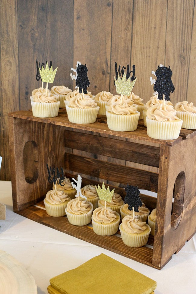Where The Wild Things Are Birthday Party Cupcake Toppers