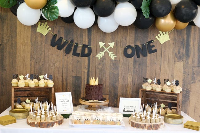 Where The Wild Things Are Birthday Party Dessert Table