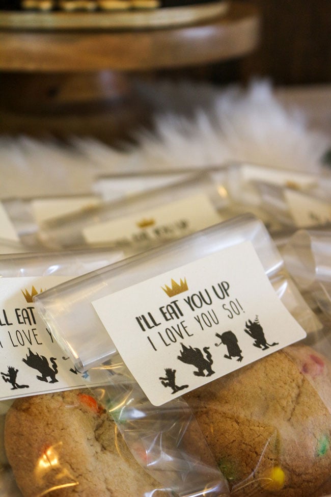 Where The Wild Things Are Birthday Party Favor Tags
