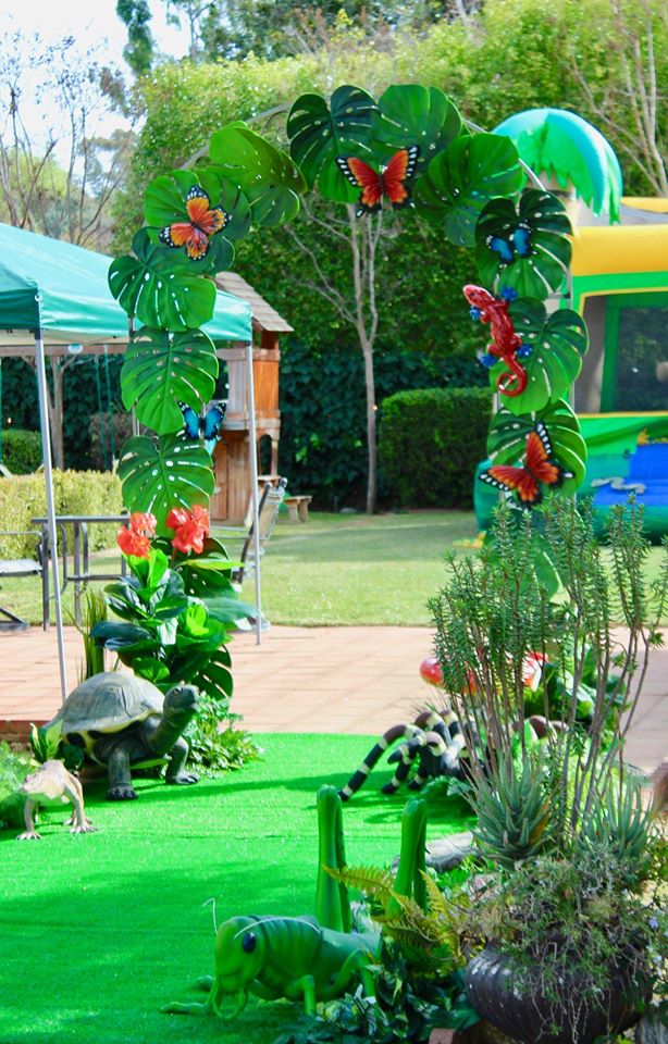 Bug and Reptile Themed Birthday Party Decor