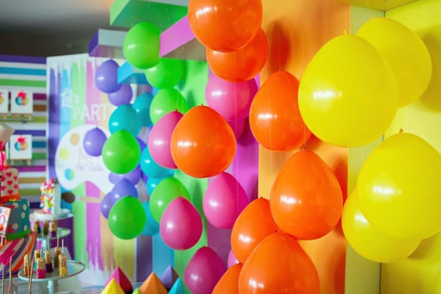 Colorful Balloon Decorations