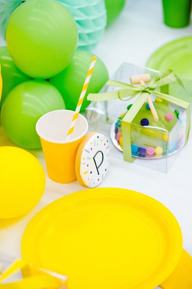 Confetti Sprinkles Party Place Setting