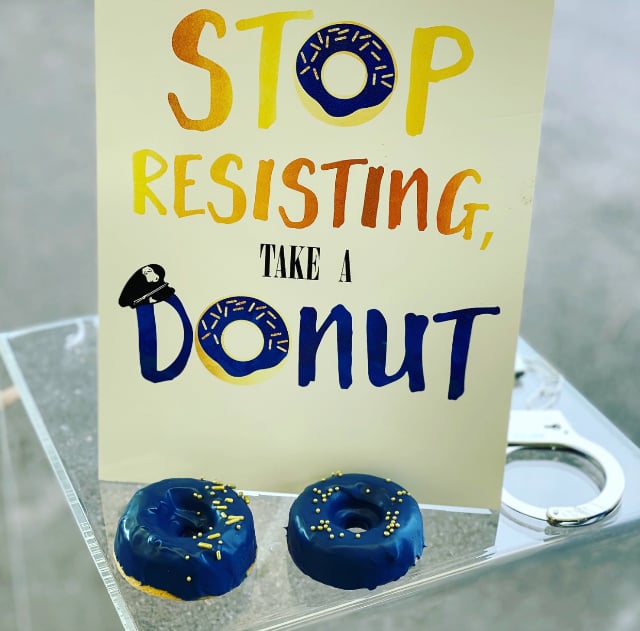 Donut Party Sign
