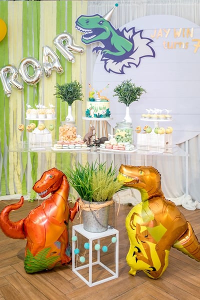 Dinosaur Themed Birthday Party