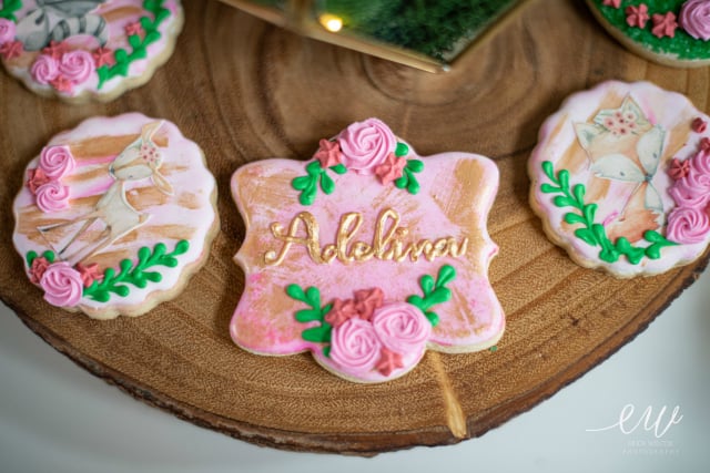 Enchanted Forest Themed Sugar Cookies