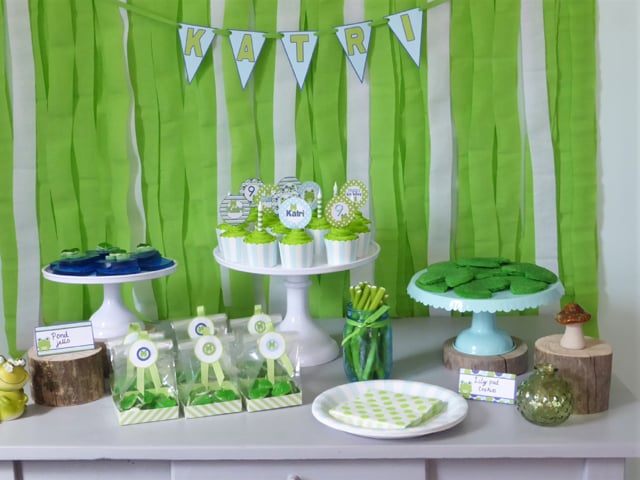 Frog Themed Birthday Party Ideas