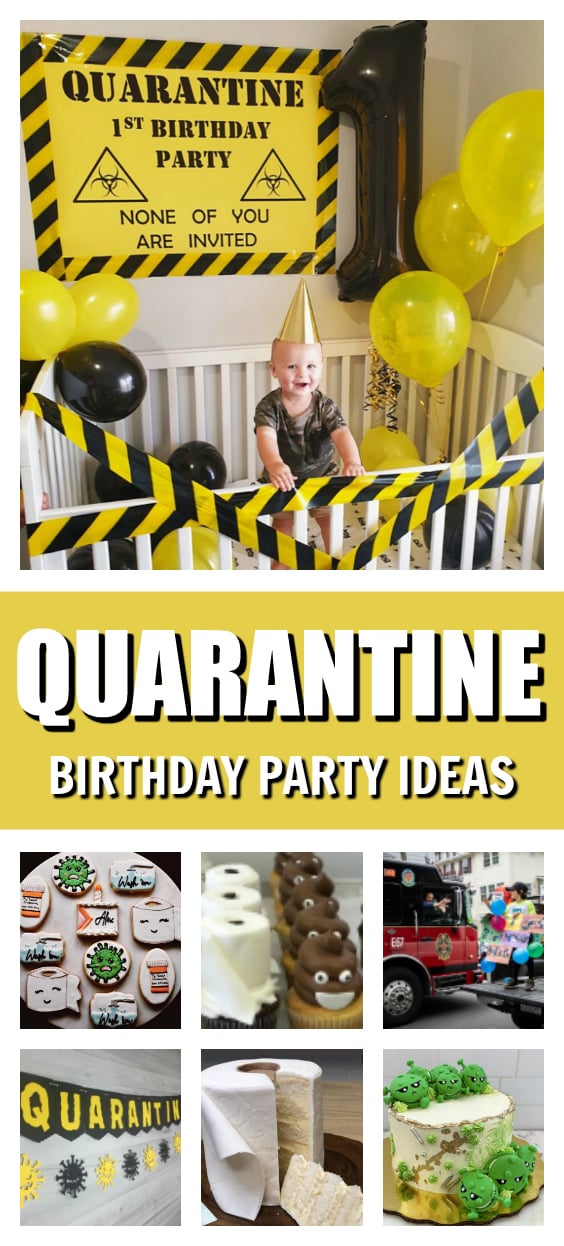 Fun Quarantine Party Ideas on Pretty My Party