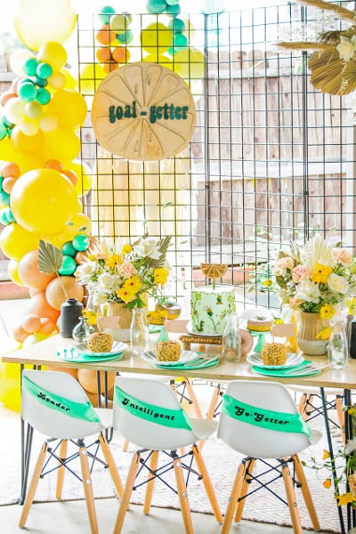 Girl Scout Themed Party
