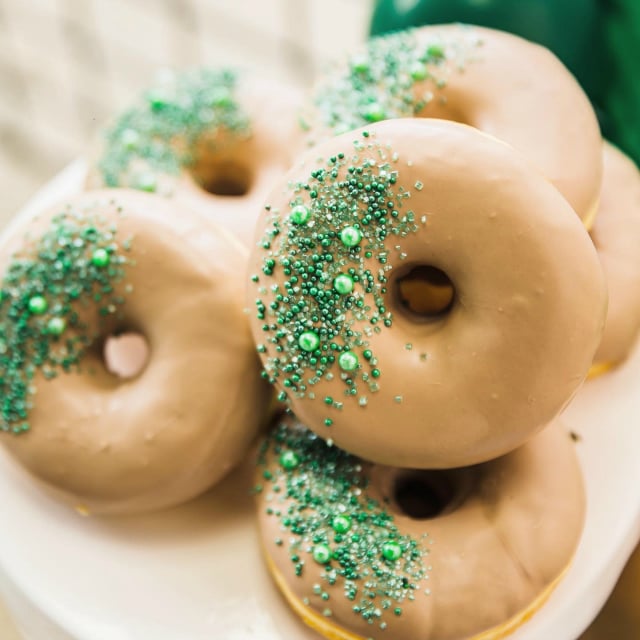 Girl Scout Themed Party Donuts