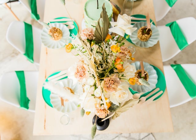 Girl Scout Themed Tablescape