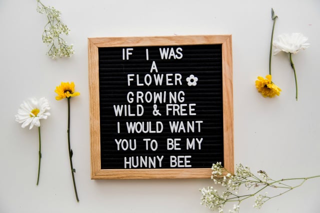 Honey Bee Party Letterboard Sign