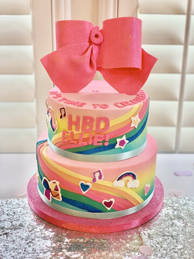 Awesome JoJo Siwa Birthday Cake