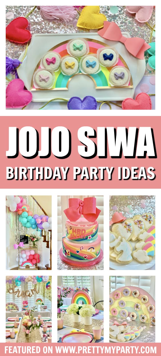 JoJo Siwa Inspired Birthday Party on Pretty My Party