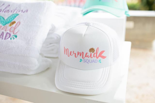 Mermaid Squad Hats