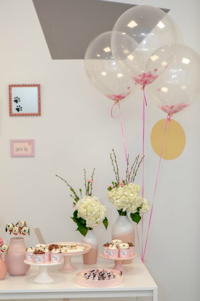 Pink Puppy Themed Party