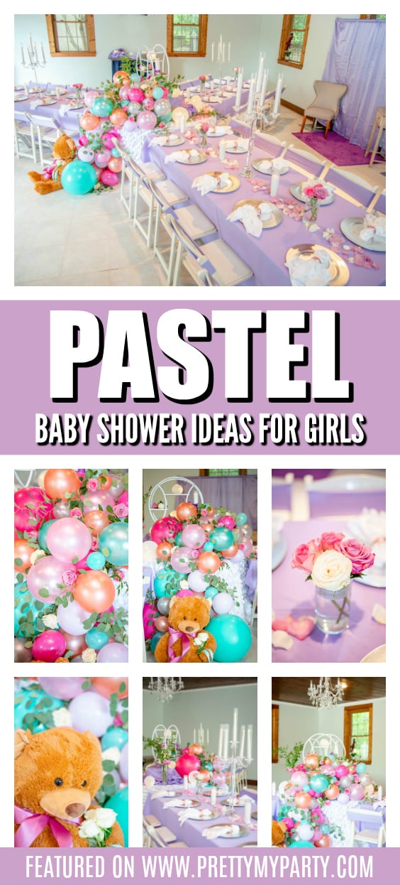 Pretty Pastel Baby Shower Ideas on Pretty My Party