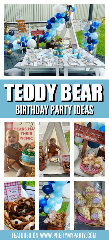 Teddy Bear Picnic Birthday Party — Pretty My Party