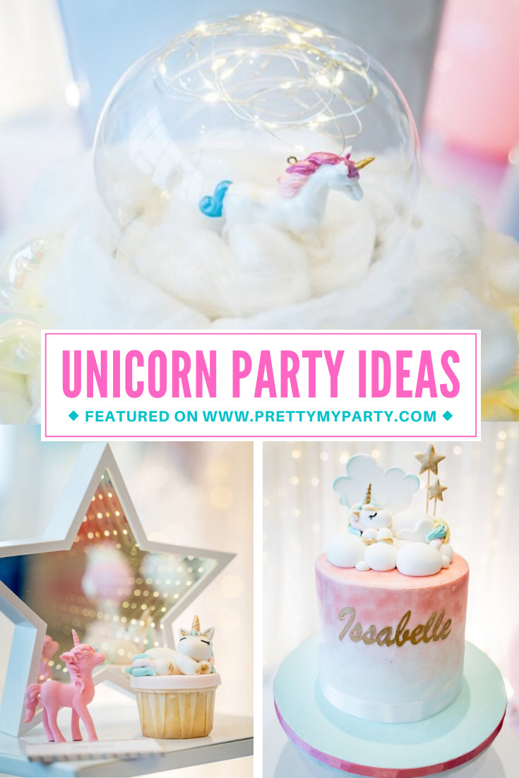 Unicorn Full Moon Party on Pretty My Party