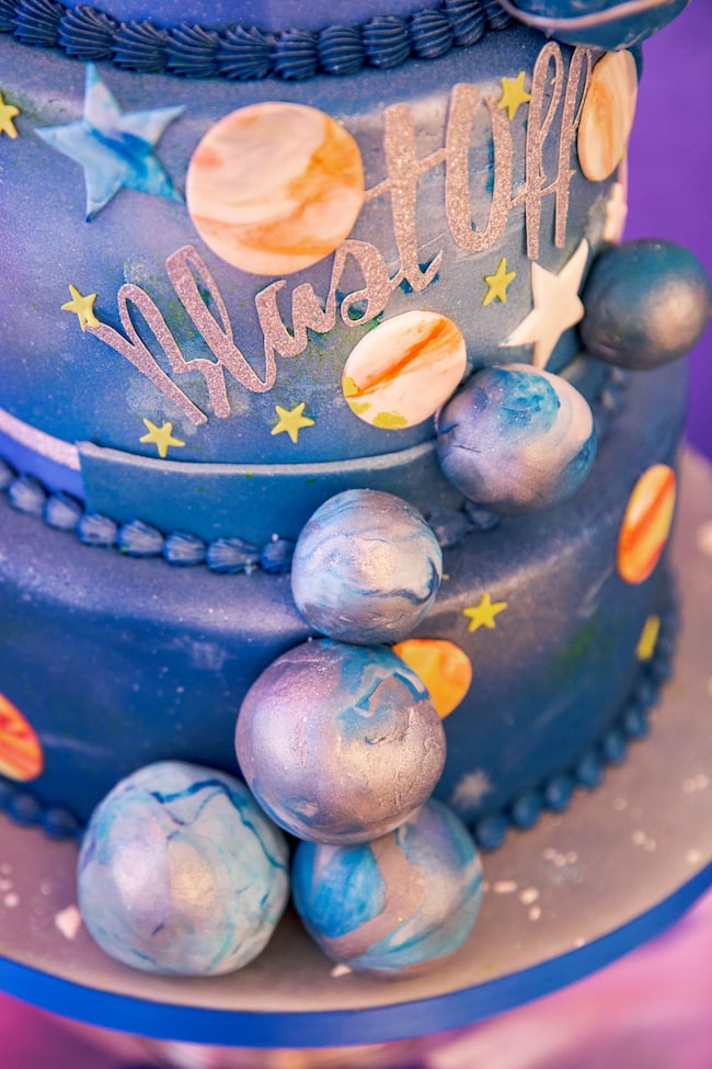 Space Birthday Cake