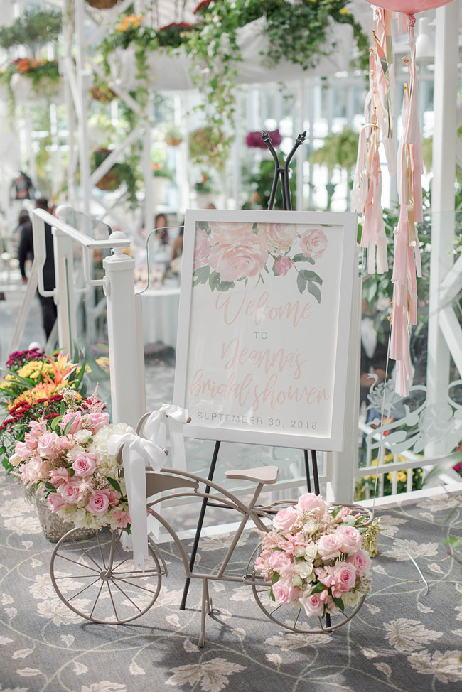 Blush and Gold Bridal Shower: A must see bridal shower!