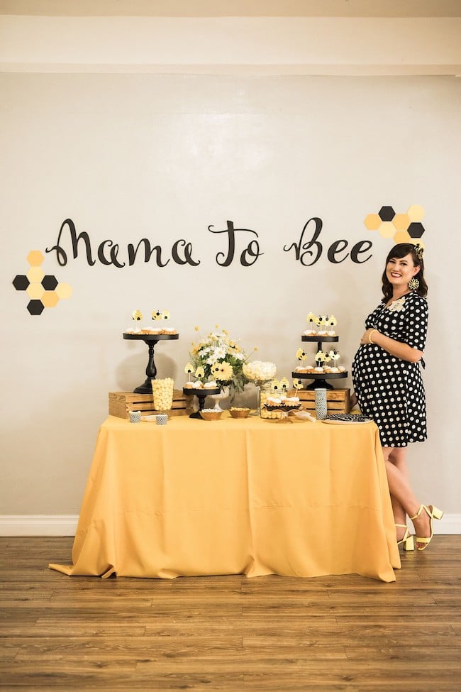 Mama To Bee Baby Shower Theme