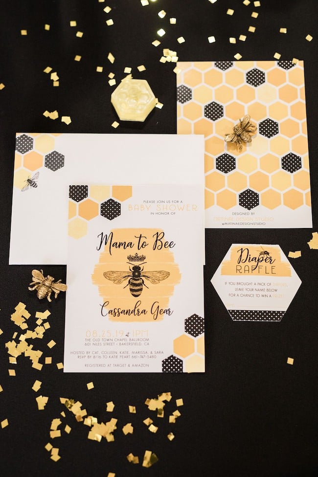 Parents-to-Bee: A Bee Themed Baby Shower — Legally Crafty Blog