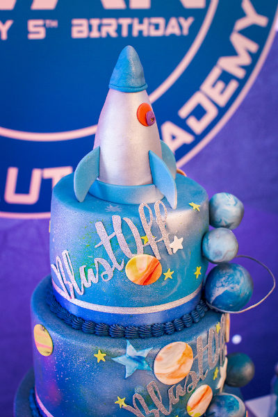 Space Party Cake