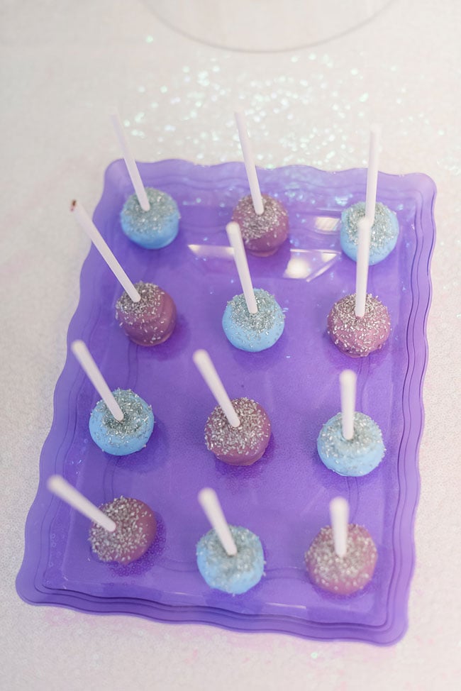 Space Party Cake Pops