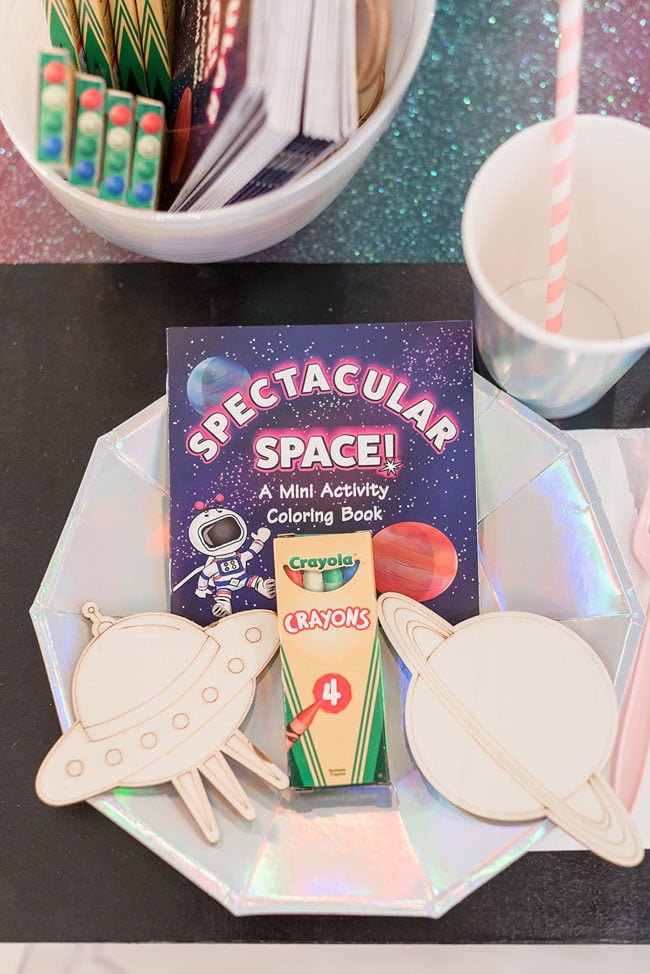 Space Coloring Activity