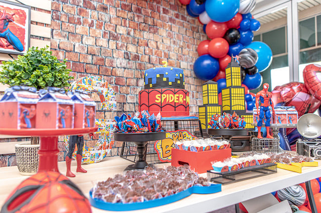 Spiderman Themed Party