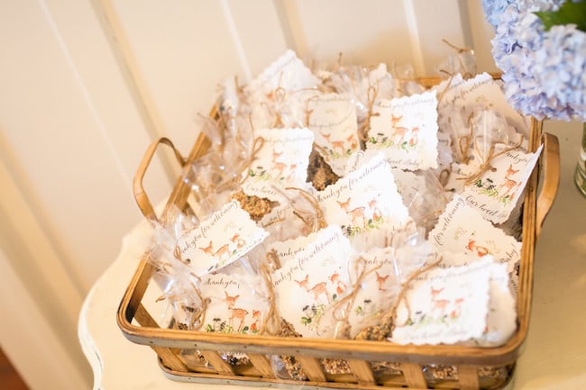 Woodland Animal Baby Shower Favors