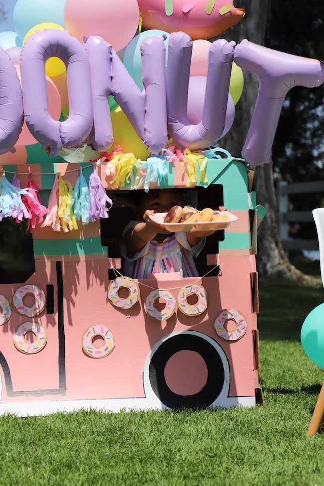 Donut Worry Be Happy Party on Pretty My Party