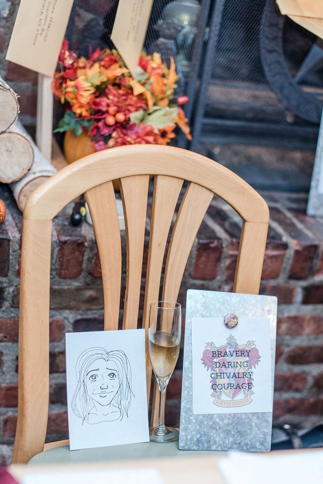 Magical Harry Potter Romance Bridal Shower // Hostess with the Mostess®