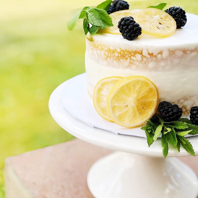 Lemon Themed Baby Shower Cake