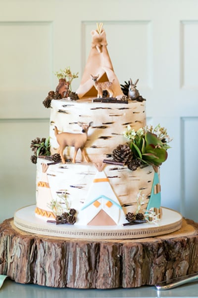 Rustic Woodland Animal Baby Shower