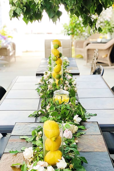 Lemon Themed Baby Shower