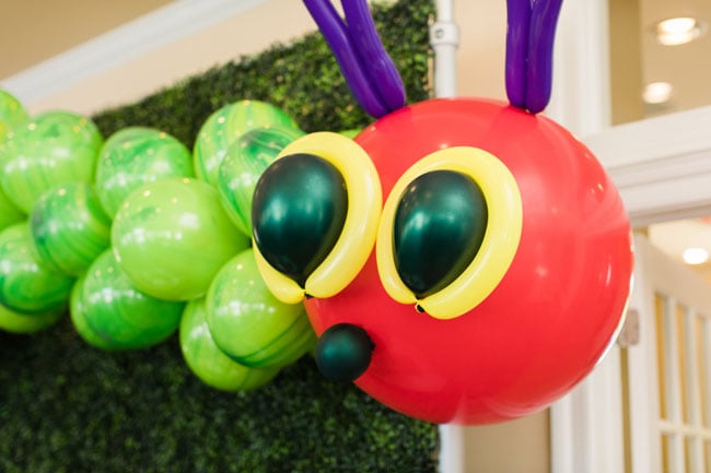 Very Hungry Caterpillar Party Balloons