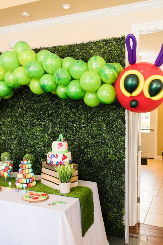 Very Hungry Caterpillar Themed Party