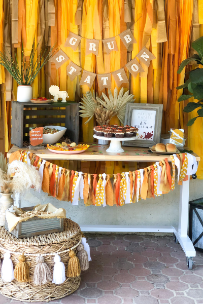 Boho Lion King Party