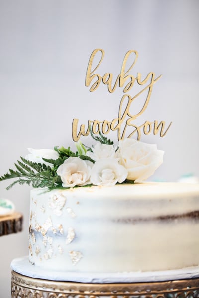 Modern Woodsy Themed Baby Shower