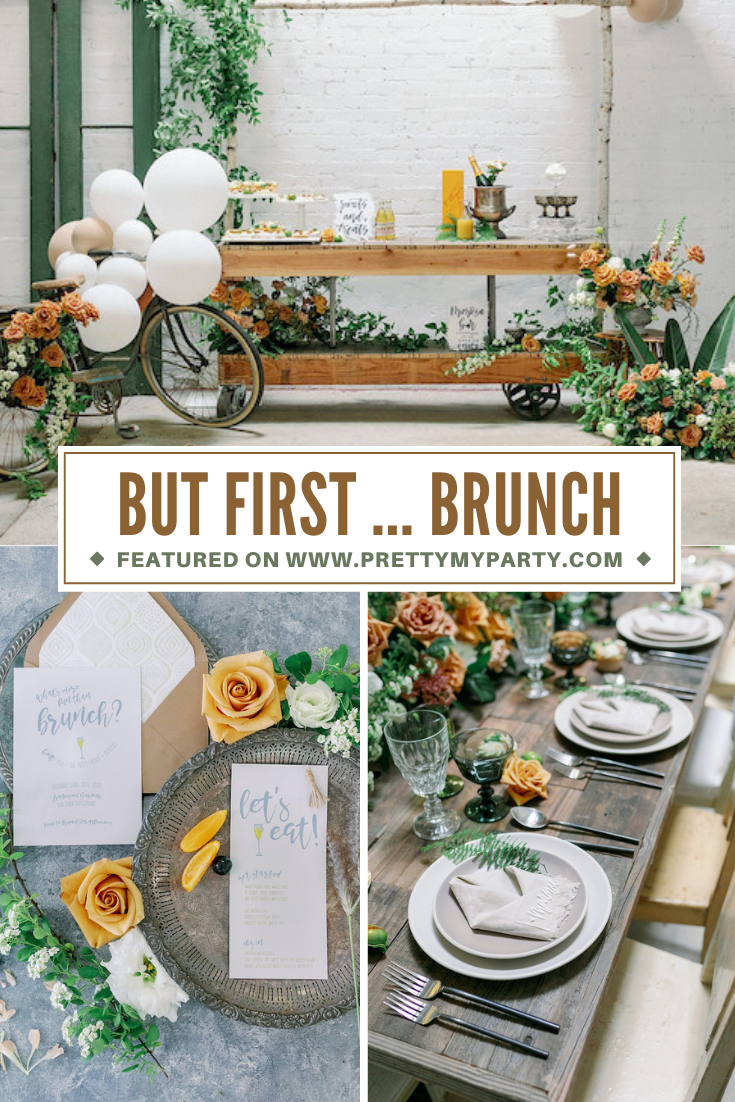 But First ... Brunch Ideas on Pretty My Party