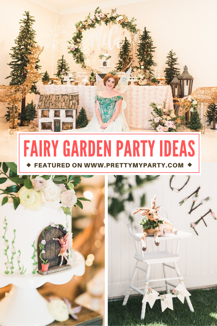 Fairy Garden Party on Pretty My Party