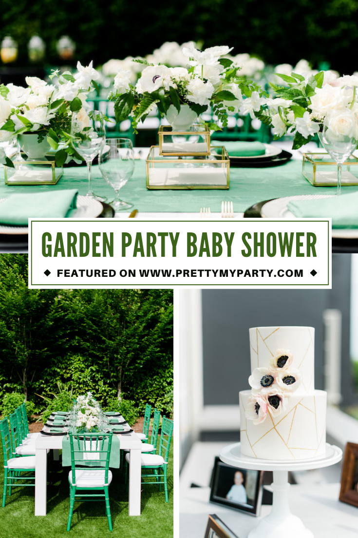 Beautiful Garden Party Baby Shower on Pretty My Party