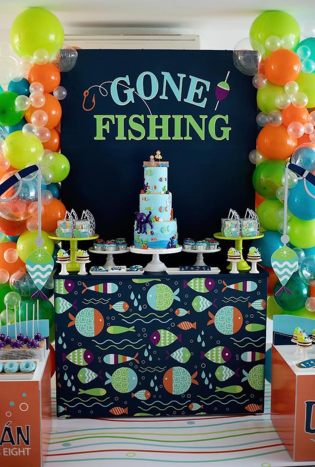 The Perfect Party Favors for A Kids Fishing Party  Fishing birthday party,  Fishing themed birthday party, Fishing birthday