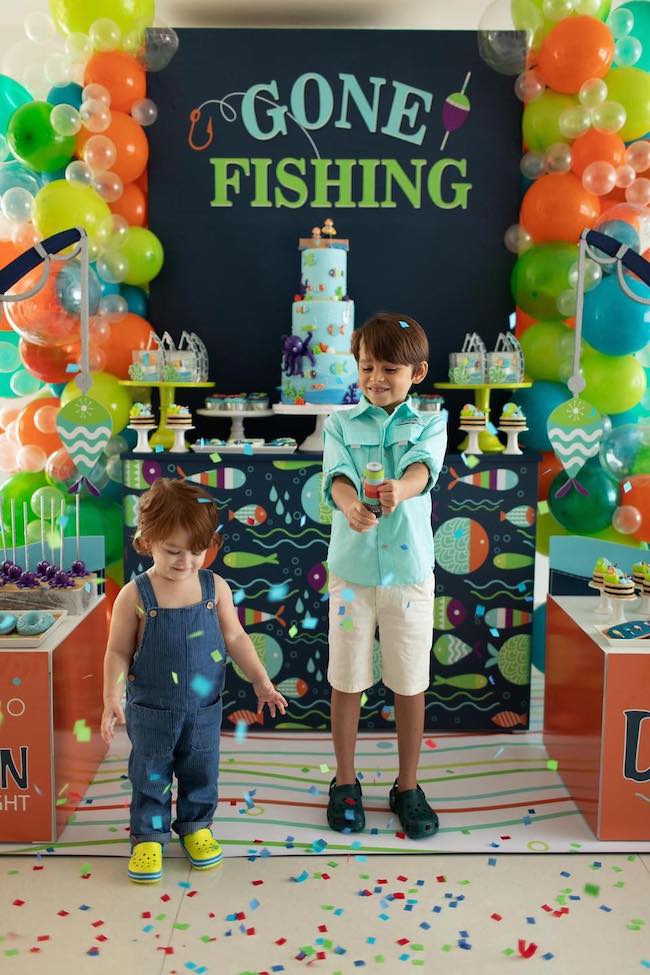 Gone Fishing Birthday Party - Pretty My Party