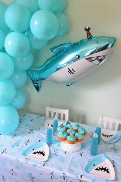 Fin-tastic Shark Birthday Party