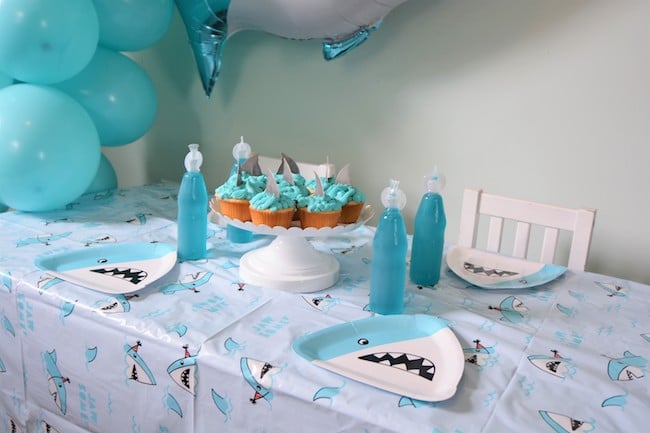 Fin-tastic Shark Birthday Party