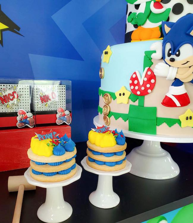 Super Smash Bros Mini Cakes
